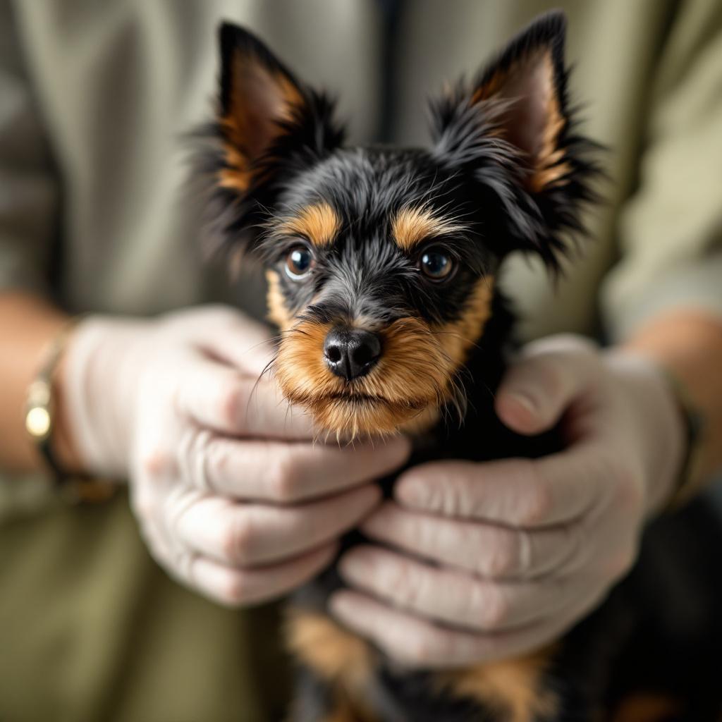 dermatite chez un chien