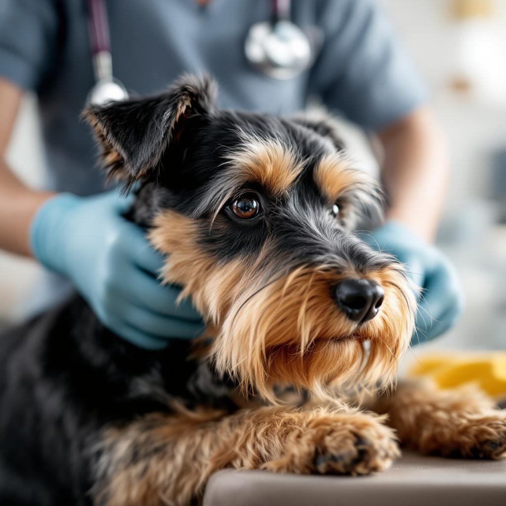 dermatite séborrhéique chez un chien
